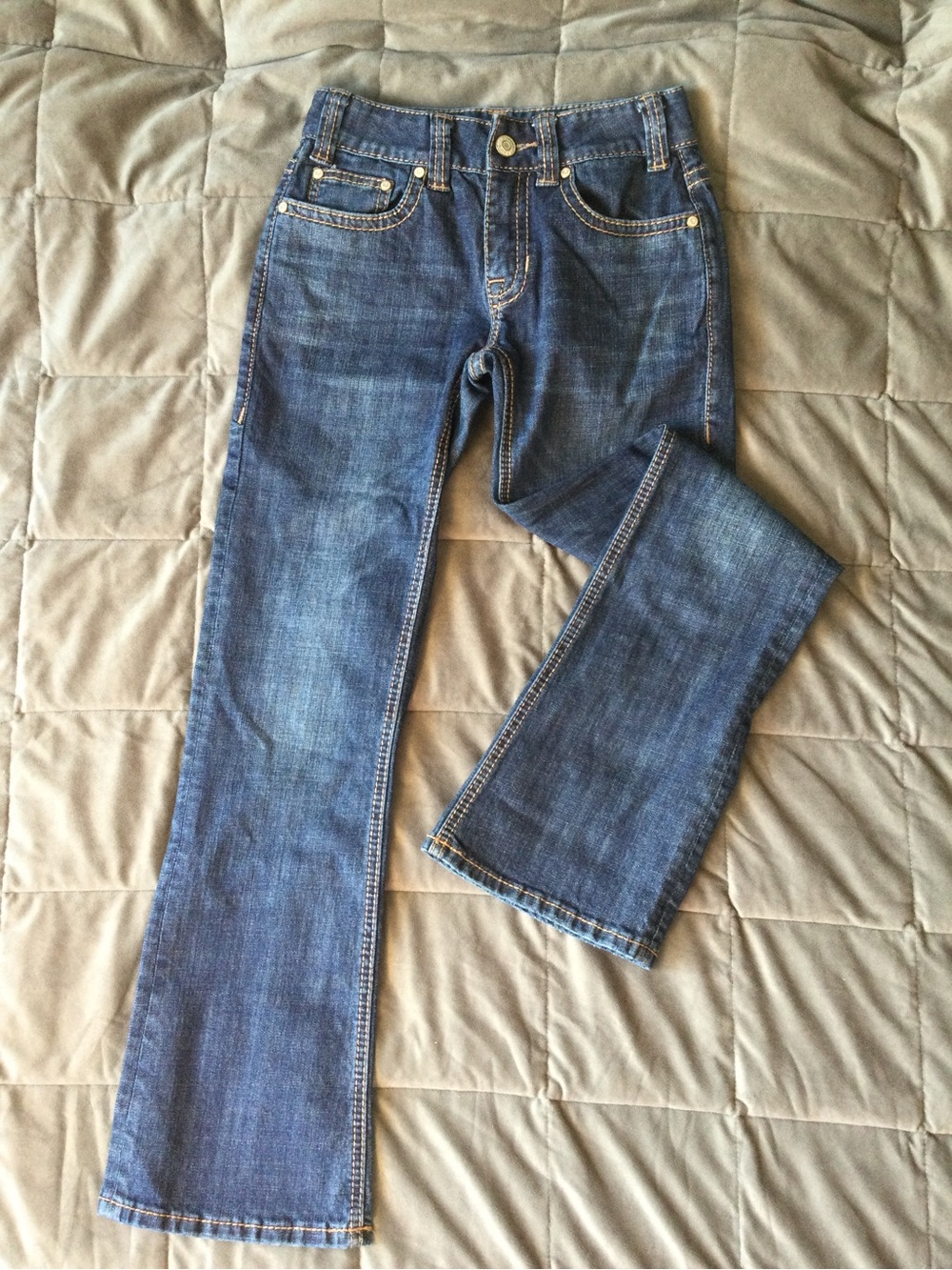 Women’s Boot Cut Denim Jeans in Classic Blue